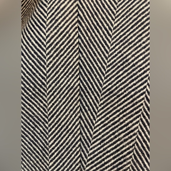 & Other Stories Paris Atelier women’s 12 gray herringbone blazer Italian fabrics - Picture 3 of 9